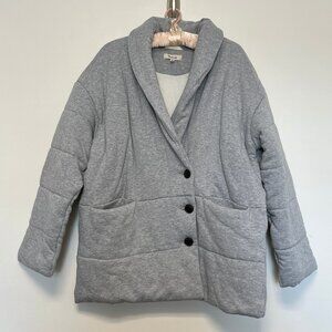 Madewell Gray Puffer Jacket